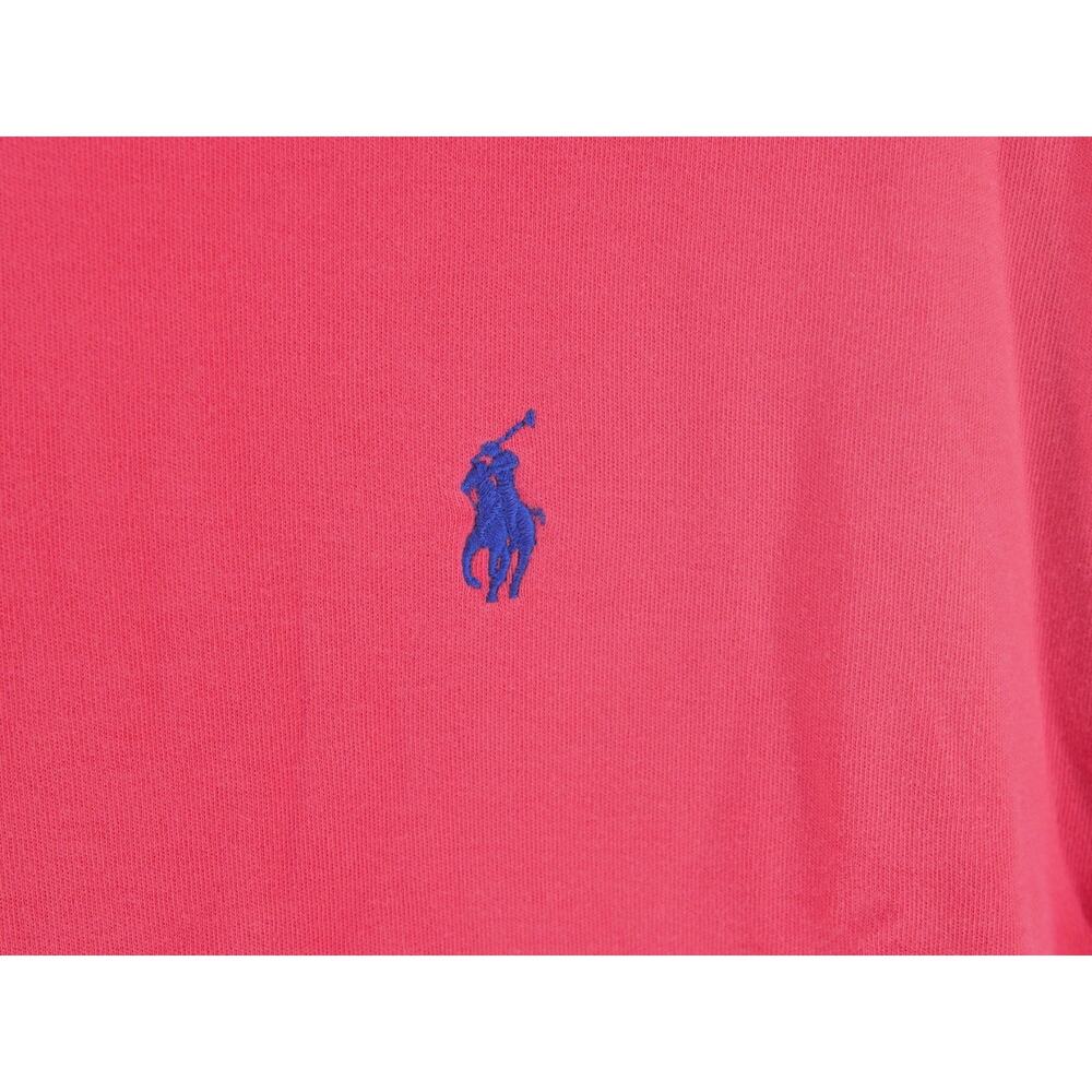 VTG Polo Ralph Lauren Men's XL Red Short Sleeve Classic Fit Pique Cotton Polo - Picture 3 of 8